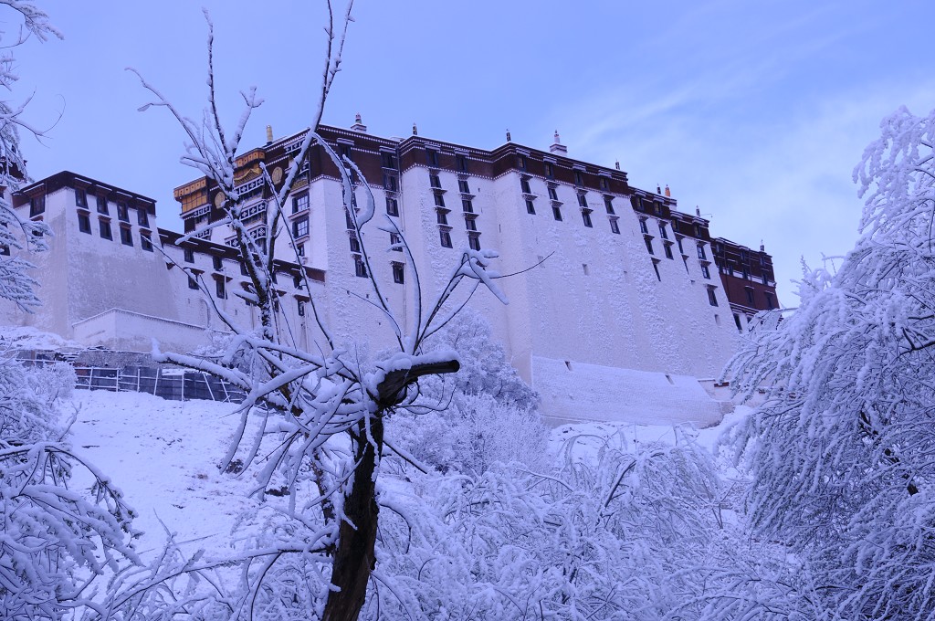 2010年的一场大雪，布宫 摄影 漂泊的狼