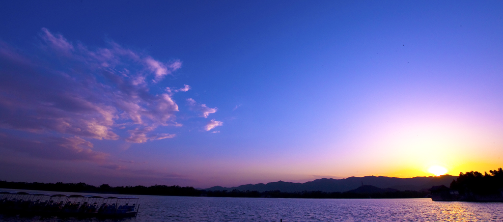 颐和园的日落 摄影 霜印