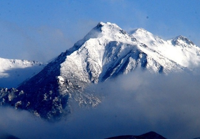 春雪祁连山 摄影 绿色田园