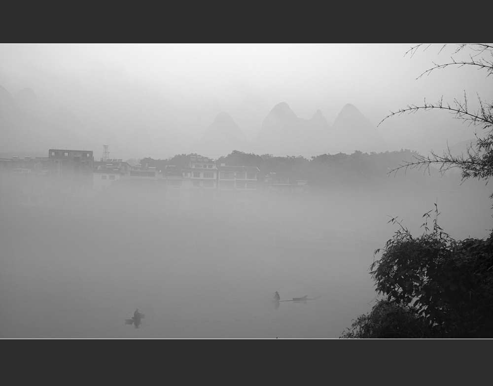 烟雨漓江 摄影 陈家熙