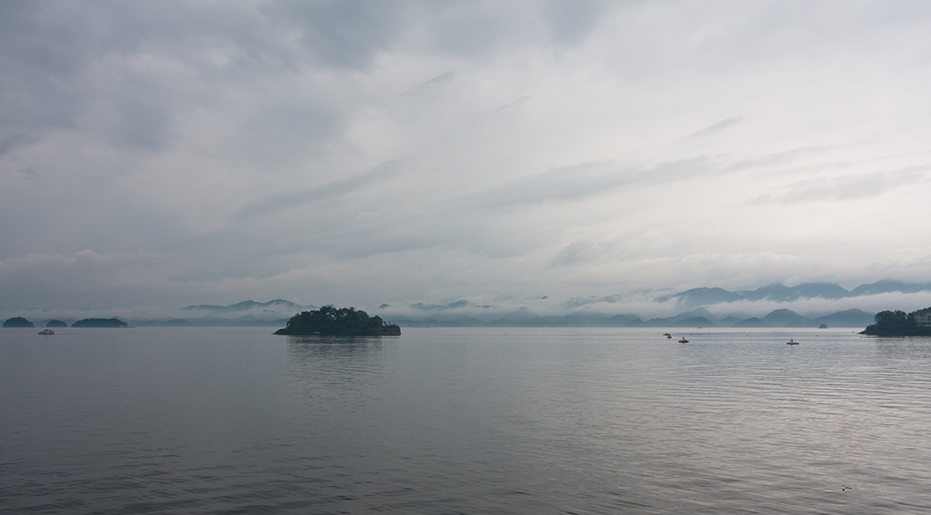 烟雨千岛湖（2） 摄影 月岛翁