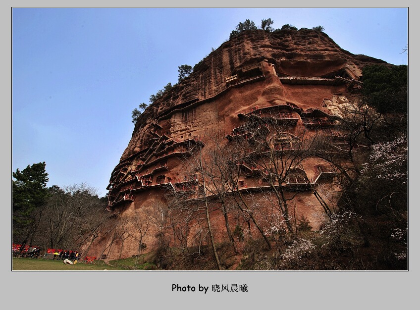 《文化瑰宝——麦积山》（1） 摄影 晓风晨曦