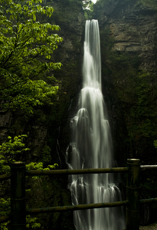 瀑布(井岗山) 摄影 湖上人