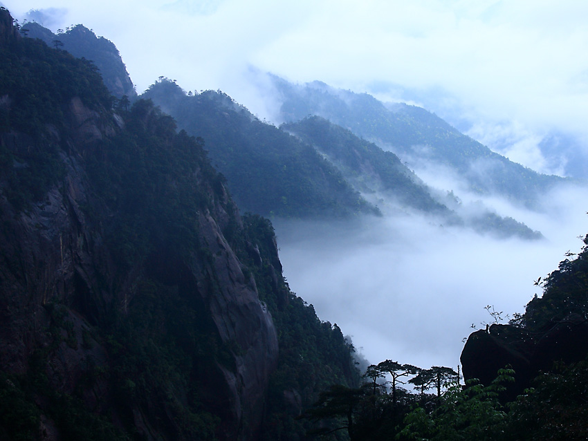 烟云三清山 摄影 老过