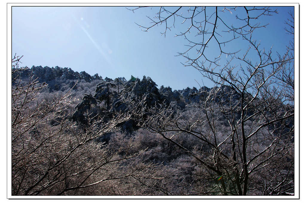 冰雪黄山 摄影 千岛湖