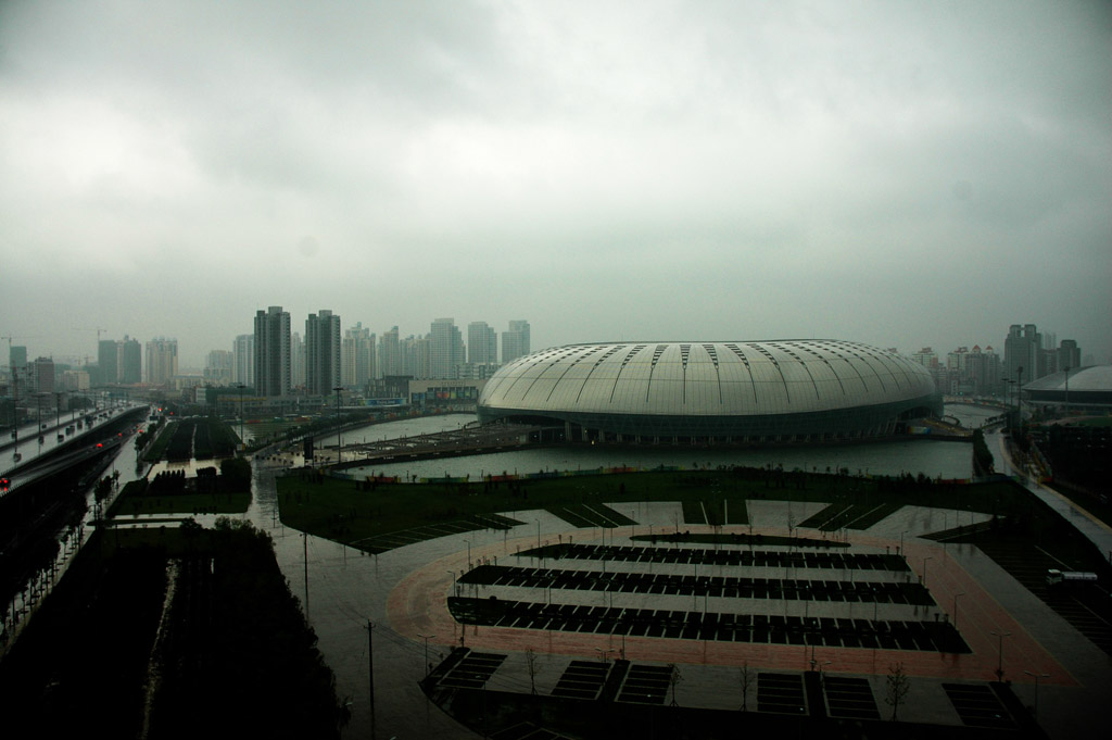 窗外的风景（二）雨中的“水滴” 摄影 沽上野柳