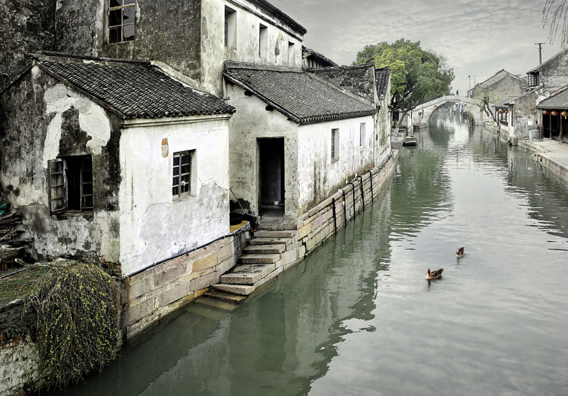 水乡一景 摄影 明浩