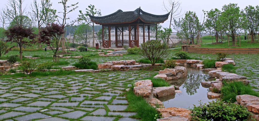 出差第一站－酒店后院 摄影 草原姐妹