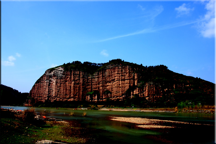 龙虎山风景4：泸溪河漂流码头 摄影 江南客