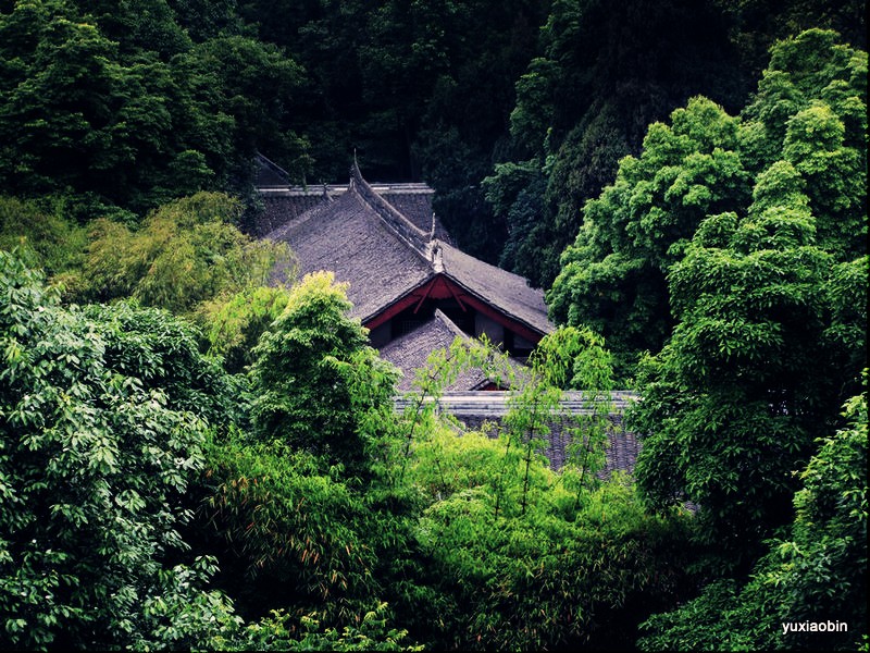 《深山古寺》 摄影 南岗青草