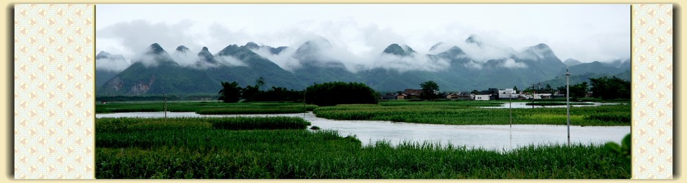 田园风光 摄影 山水迷