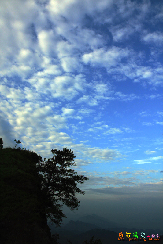 白石山的天空 摄影 正大光明