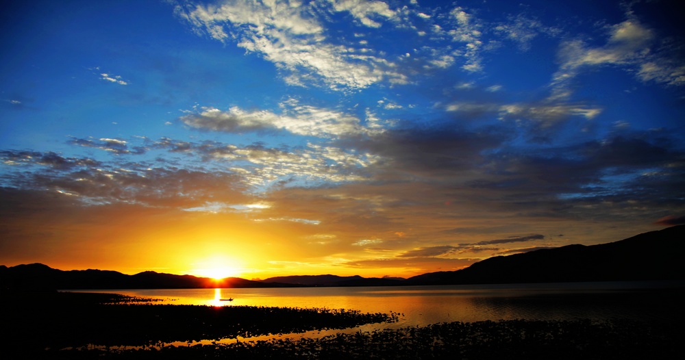 醉夕阳 摄影 异龙湖歌