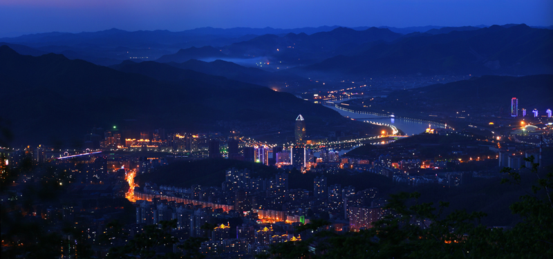 山城夏夜 摄影 山地蚂蚁