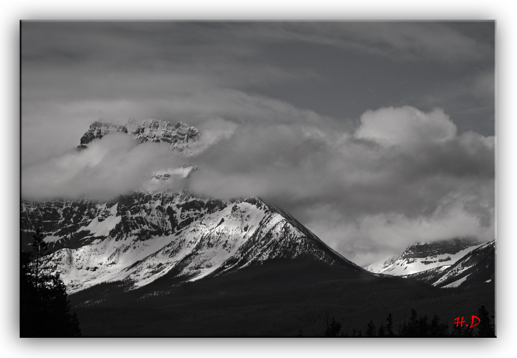 伊迪丝山（Mount Edith Cavell） 摄影 hettet