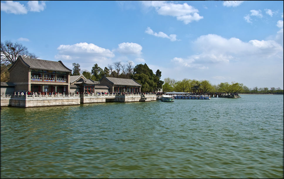 颐和园风景 摄影 明暗妙用