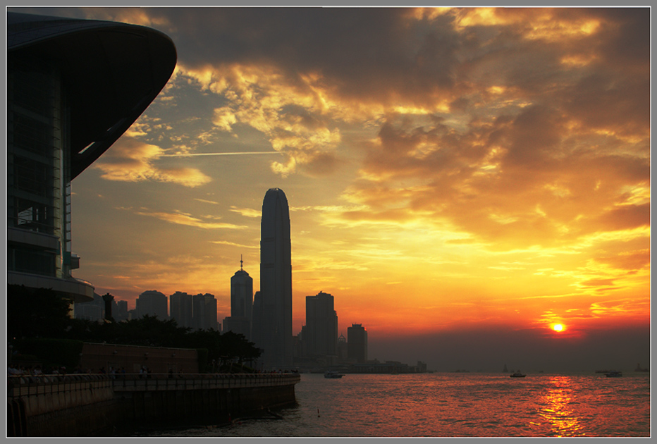 维港夕照 摄影 菩提子