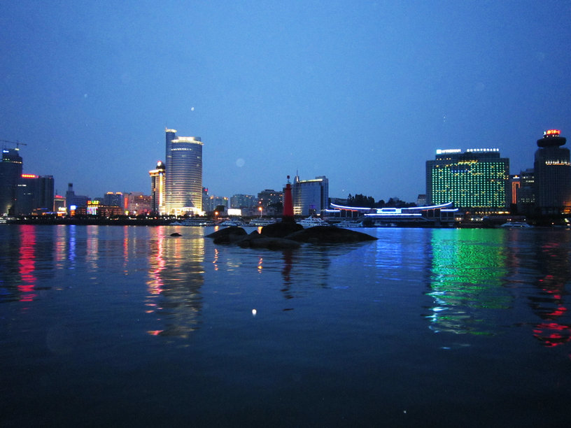 轮渡上的夜景~~ 摄影 清晨阳光