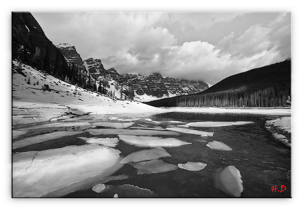 梦莲湖（Moraine Lake） 摄影 hettet