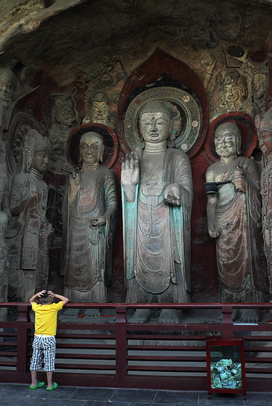 广元，皇泽寺大佛 摄影 laokai