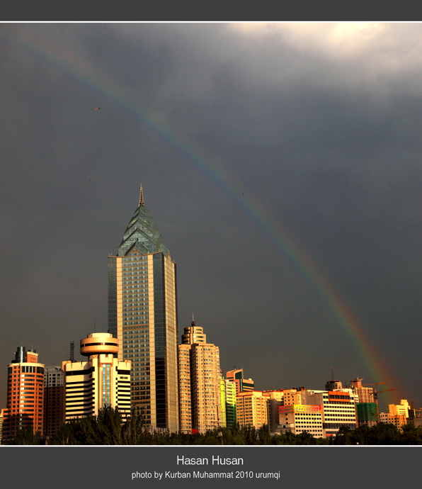 乌鲁木齐彩虹2010年6月29日 摄影 kurbanphoto