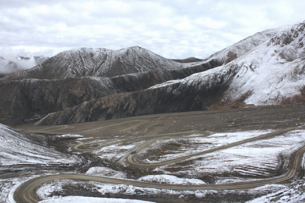 雪路 摄影 山水闲散客