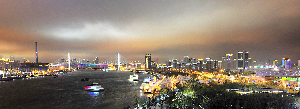 浦江夜色 摄影 布衣山农