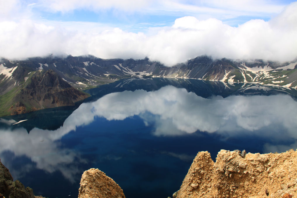 天池美景 摄影 森森林