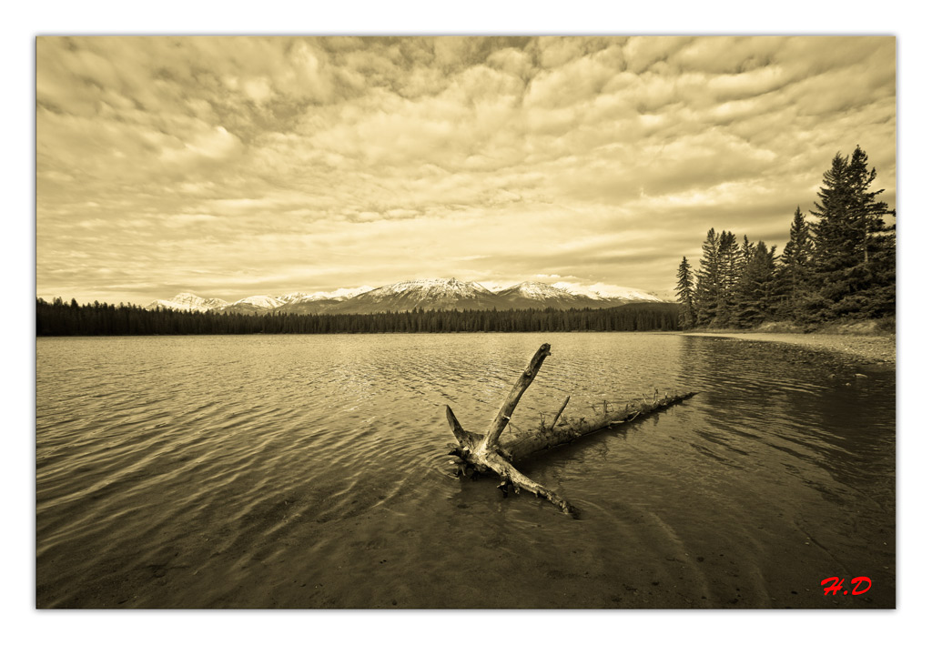 伊迪丝湖（Lake Edith） 摄影 hettet