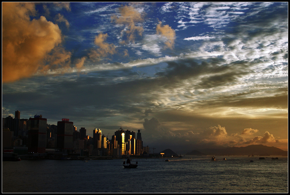 夕照景色 摄影 菩提子