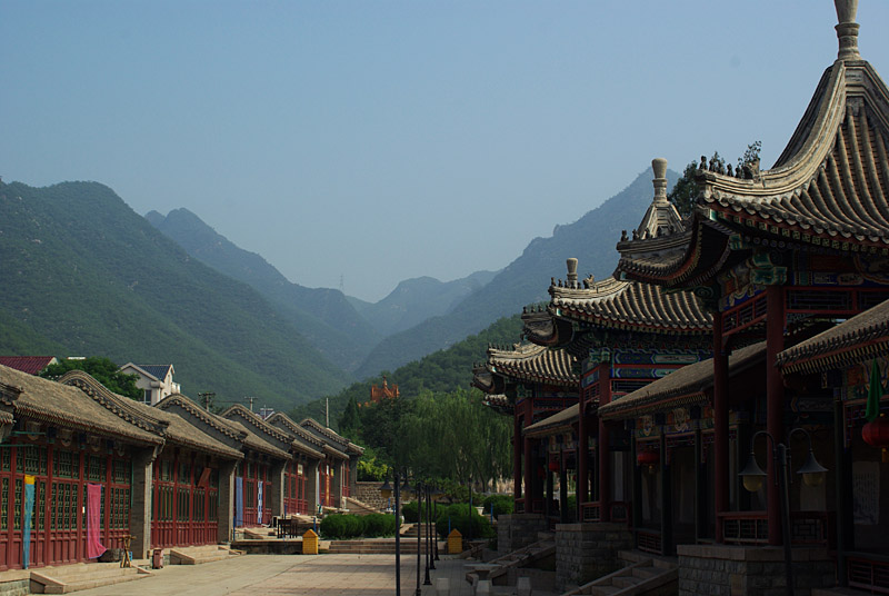 村里的寺院 摄影 用心看世界