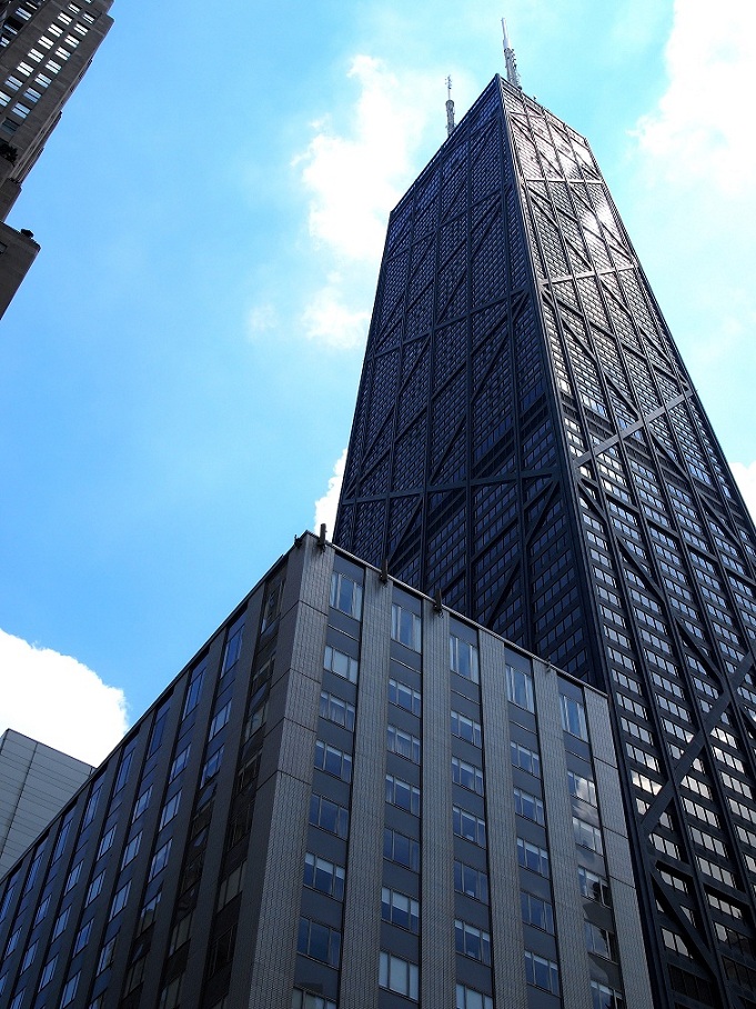 john hancock tower Chicago 摄影 简称还要注册