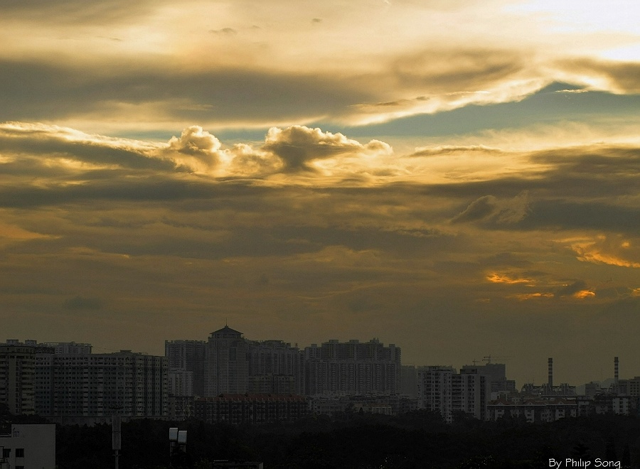 台风将至 摄影 金钩船长