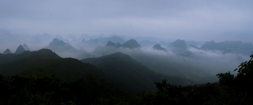 雾锁尧山 摄影 卧龙隐士