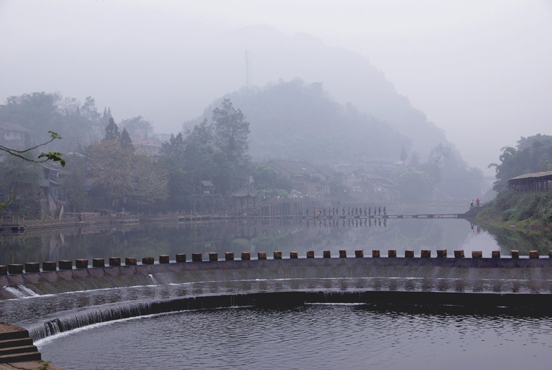 烟雨柳江 摄影 南来客人