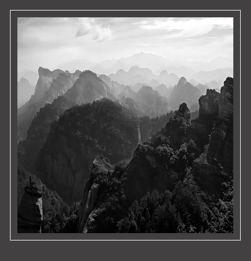 层峦迭嶂冠豸山 摄影 湮迪