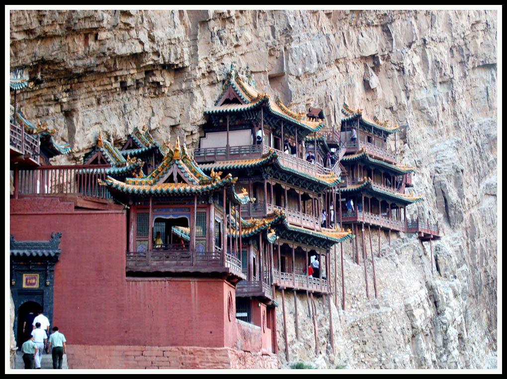 悬空寺 摄影 lzl枫叶