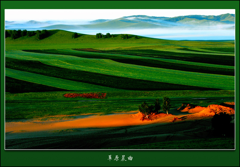 草原晨曲—坝上风光 摄影 身未动心已远