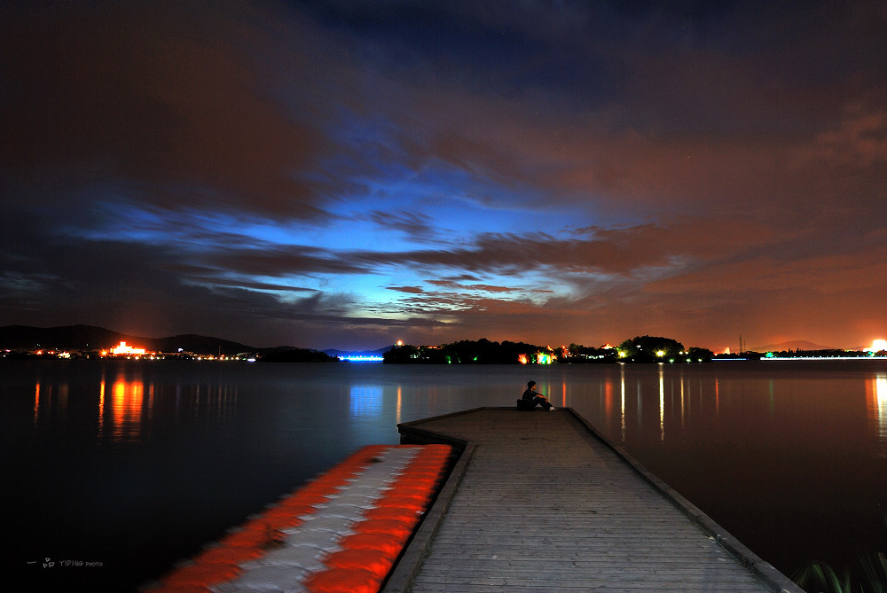 蠡湖夜景 摄影 tz2k2