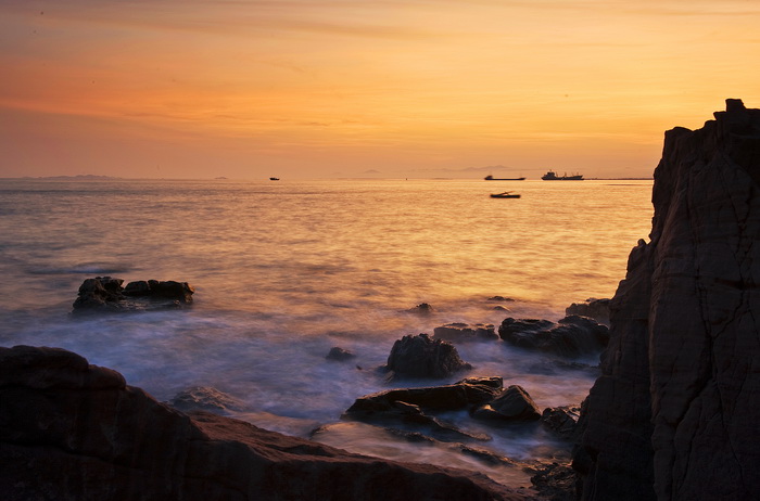 黄昏海景 摄影 LCLZ