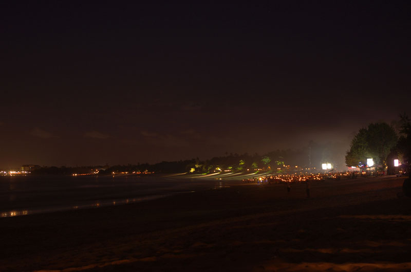 巴厘岛夜宴 摄影 无风静林