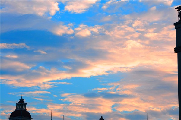 朝霞 摄影 夕阳霞