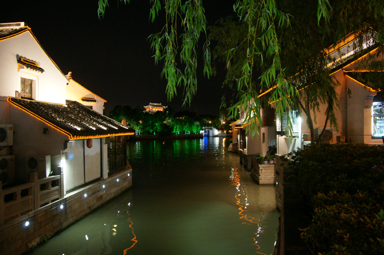 山塘街夜景 摄影 石利刃