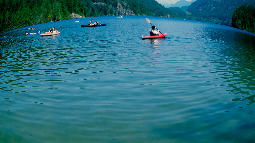 温哥华 buntzen lake 摄影 大鼻子情圣