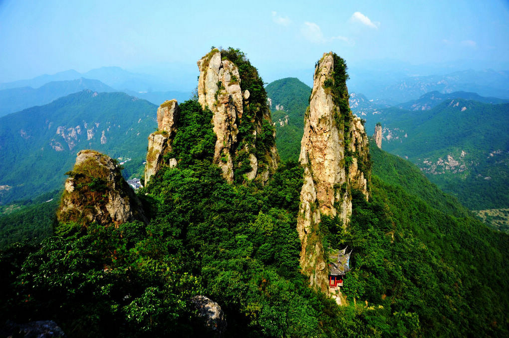 仙华山风景 摄影 近山远水