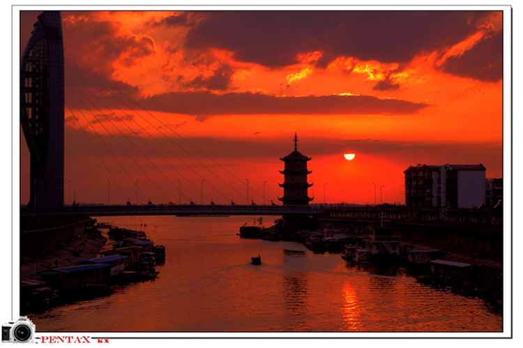 临江夕照 摄影 WA逆风飞扬