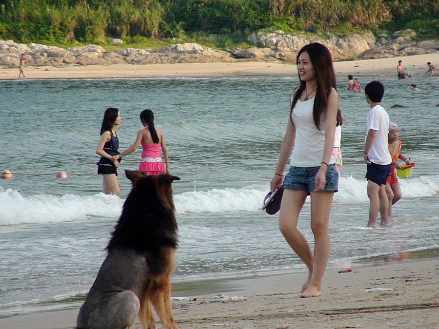 南澳风情——赶海 摄影 盛夏明月