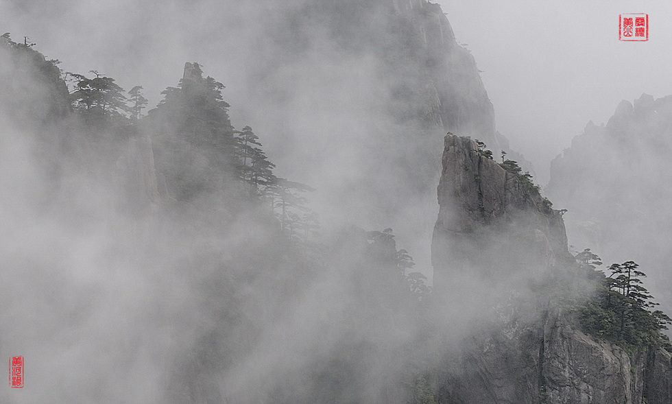 雾黄山 摄影 黄河浪