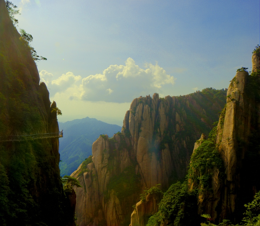 三清山：探海 摄影 阿南黄