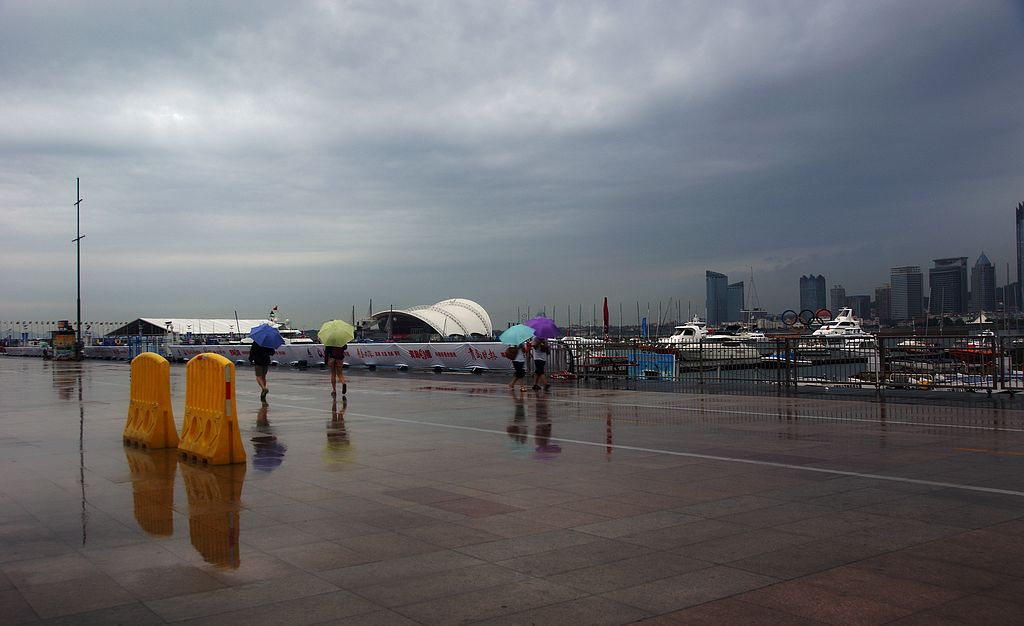 雨中即景 摄影 qdzp